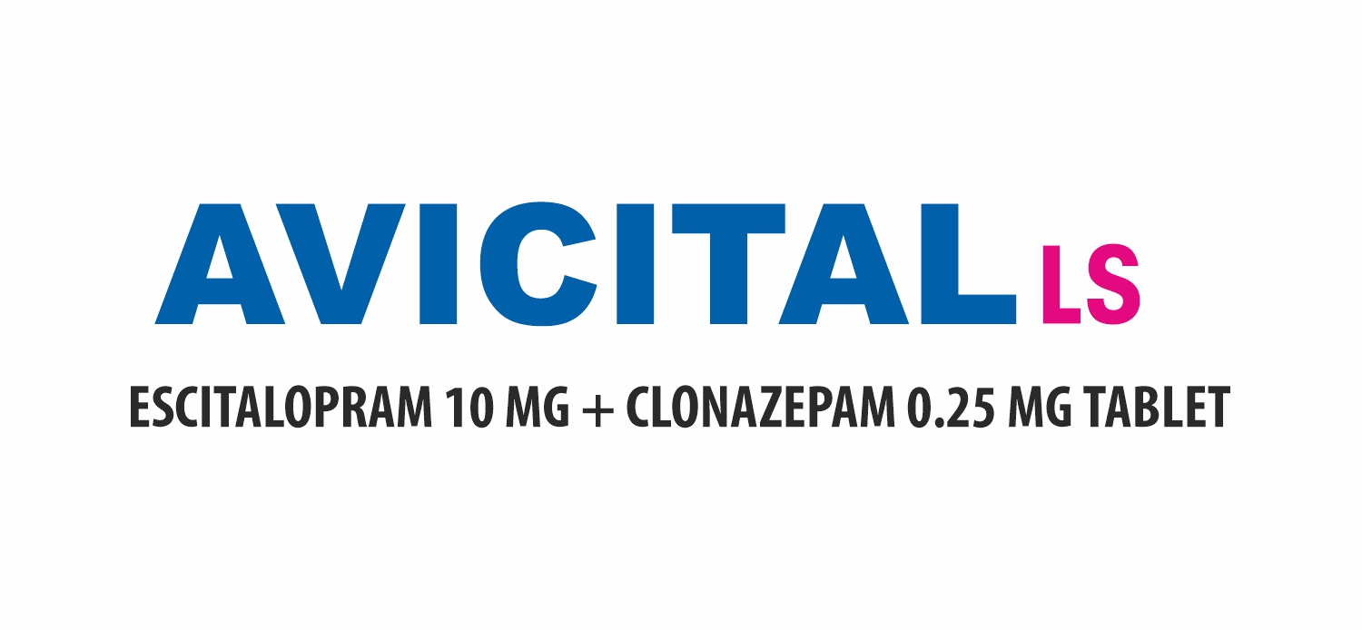 Escitalopram 10  MG+ Clonazepam 0.25 mg Tablet