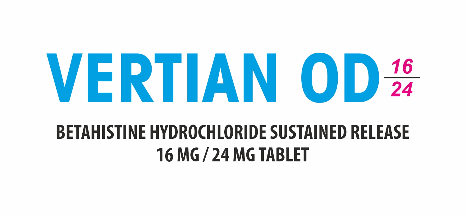 BETAHISTIN HYDROCHLORIDE SUSTAINED RELEASE 16/24 MG TABLET